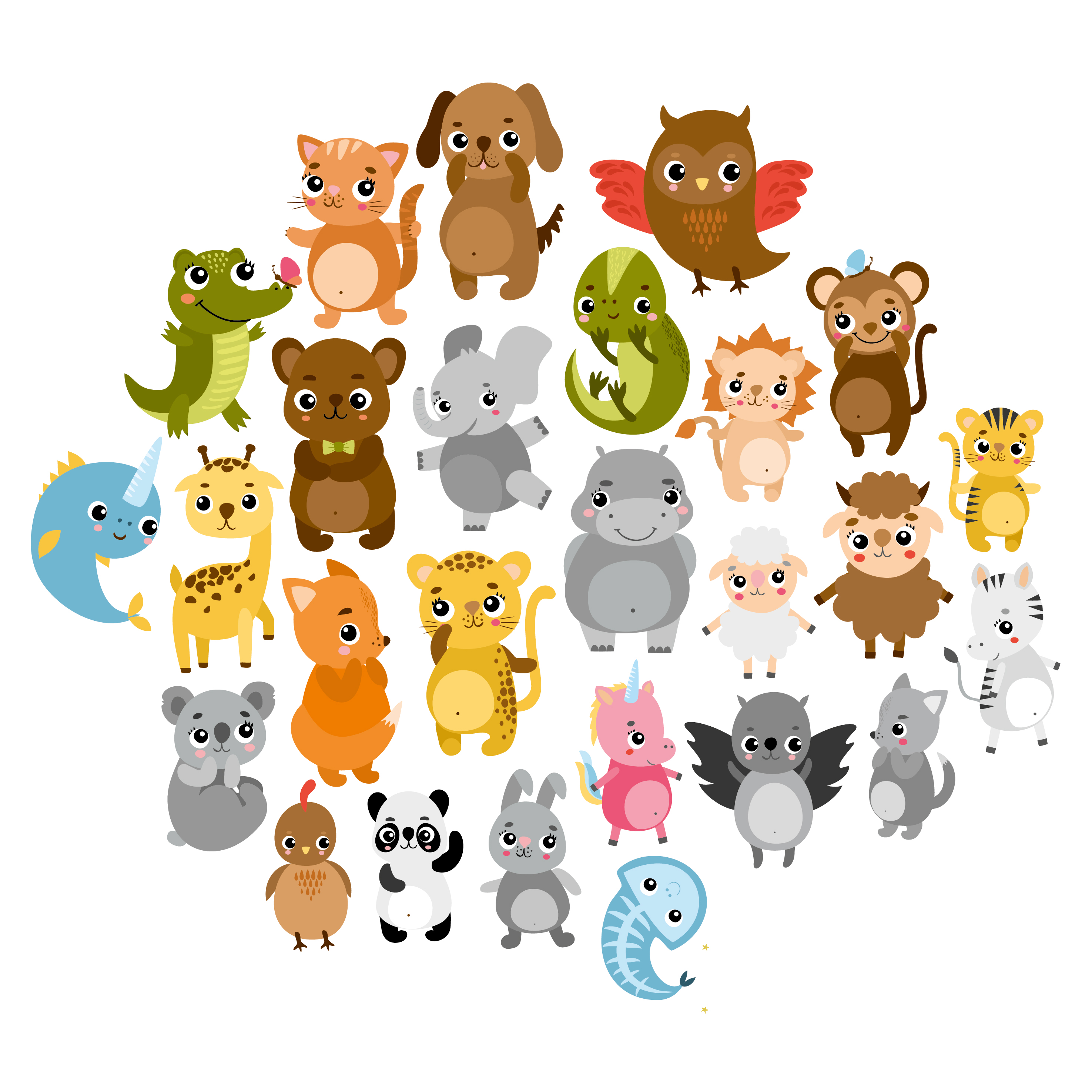 Baby Animals Free Vector Graphics | Everypixel