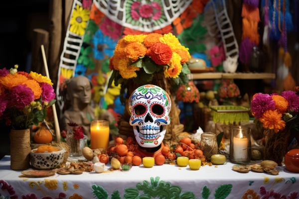 A mexican skull