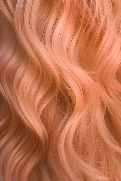 A Close up of a Woman\'S Hair with Pink Highlights